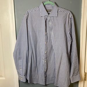 Very Nice Michael Kors Long Sleeve Button Up Polo Shirt